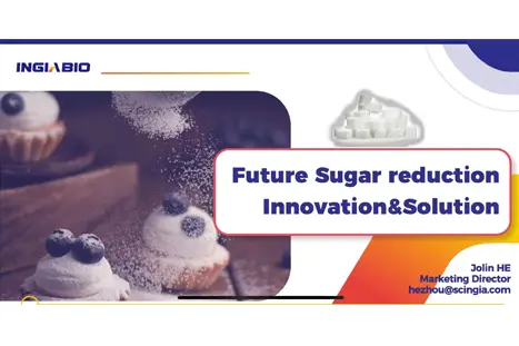 INGIA Sharing the Latest Sugar Reduction Solutions at Fi Asia 2024